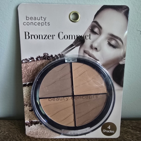 New Beauty Concepts Bronzer Compact 4 Shades - Picture 1 of 1